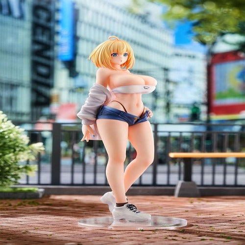 Original Character statuette PVC 1/6 Sophia F. Shirring Tube Top Ver. Illustration by Nadare Takamine Illustration by Daefny Bonus Edition 26 cm