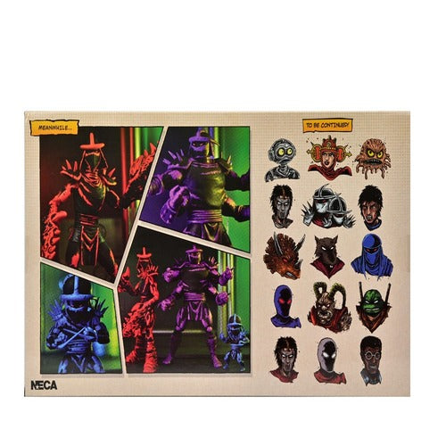 Teenage Mutant Ninja Turtles (Mirage Comics) figurines Shredder Clones Box Set 18 cm