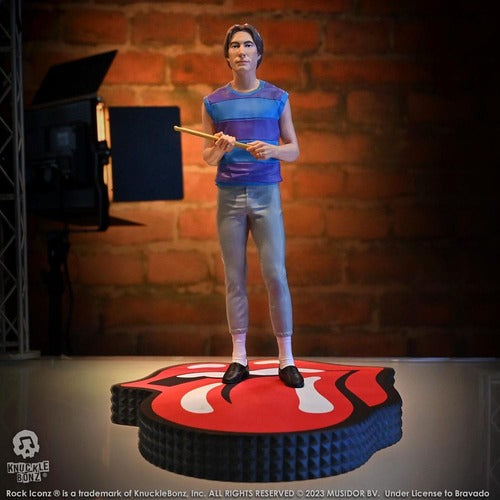 The Rolling Stones statuette Rock Iconz Charlie Watts (Tattoo You Tour 1981) 22 cm