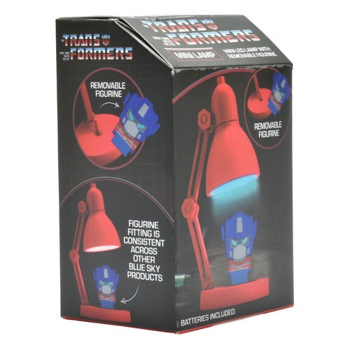 Transformers lampe LED mini avec figurine 10 cm