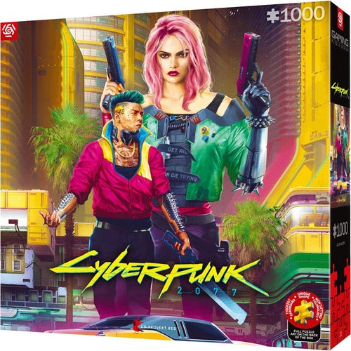 Cyberpunk 2077 Puzzle Kitsch Style (1000 pièces)