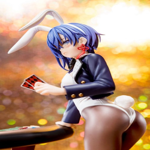 The Demon Sword Master of Excalibur Academy statuette 1/6 Sakuya Sieglinde wearing lapis lazuli blue bunny costume with Nip Slip Gimmick System 25 cm