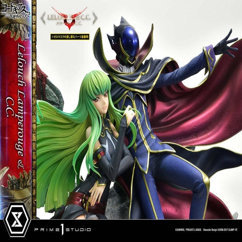 Code Geass: Lelouch of the Rebellion Concept Masterline Series Statue 1/6 Lelouch Lamperouge & C.C. 44 cm