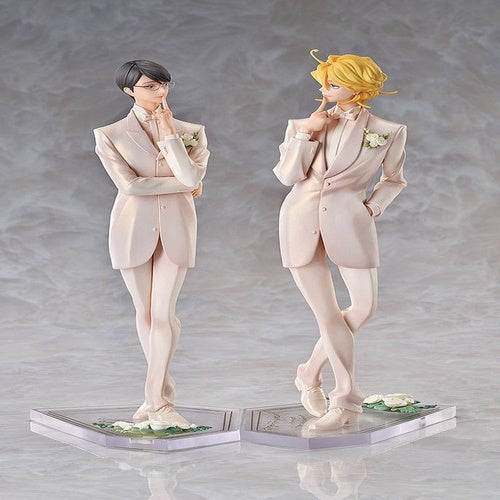 Doukyusei PVC Statuen 2er-Set 1/7 Hikaru Kusakabe & Licht Sajo: Wedding Ver. 24 cm