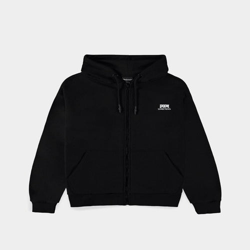 Doom Hoodie Doom Zipper Symbol