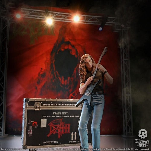 Death Rock Ikonz On Tour Road Case Statue & Bühnenhintergrund Set The Sound of Perseverance Tour 1998