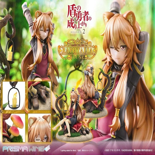 The Rising of the shield Hero Season 2 Prisma Wing PVC Statue 1/7 Raphtalia Young Version 15 cm