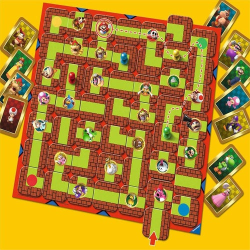 Super Mario jeu de plateau Labyrinth