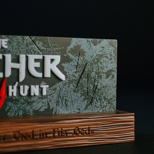 The Witcher LED-Leuchte Wild Hunt Logo 22 cm
