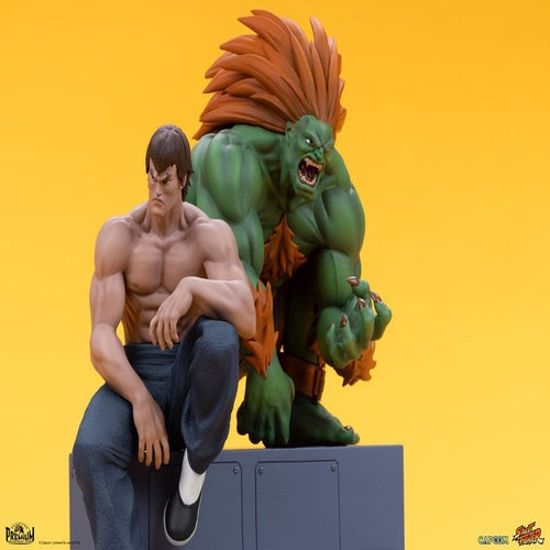 Street Fighter PVC Statuen 1/10 Blanka & Fei Long 21 cm