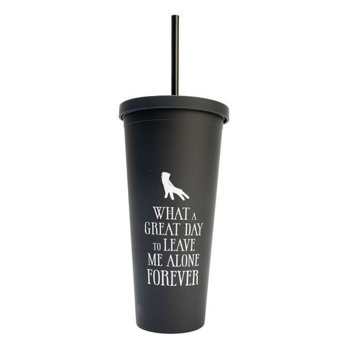 Wednesday gobelet Tumbler avec pailles 485 ml