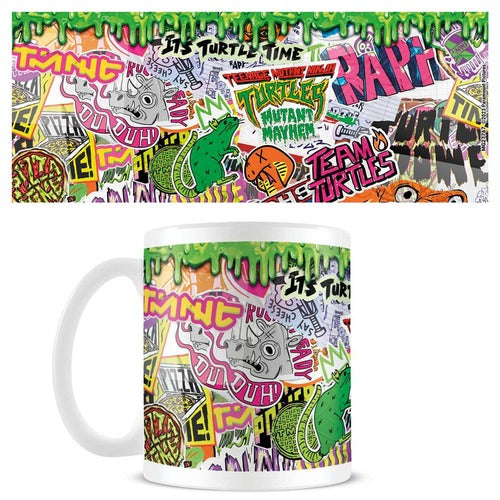 Tortues Ninja mug Mutant Mayhem Graffiti