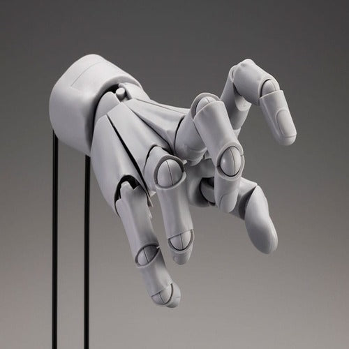 Takahiro Kagami Artist Support Item Hand PVC 1/1 Model Men /R Grey 22 cm