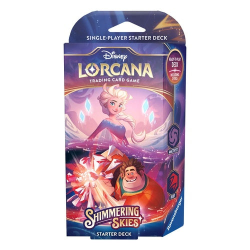 Disney Lorcana TCG présentoir decks de démarrage Shimmering Skies (8) *ANGLAIS*
