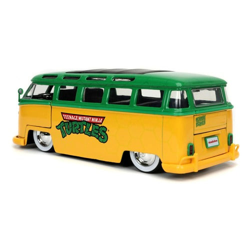 Tortues Ninja Véhicule 1/24 1962 VW Bus Leonardo