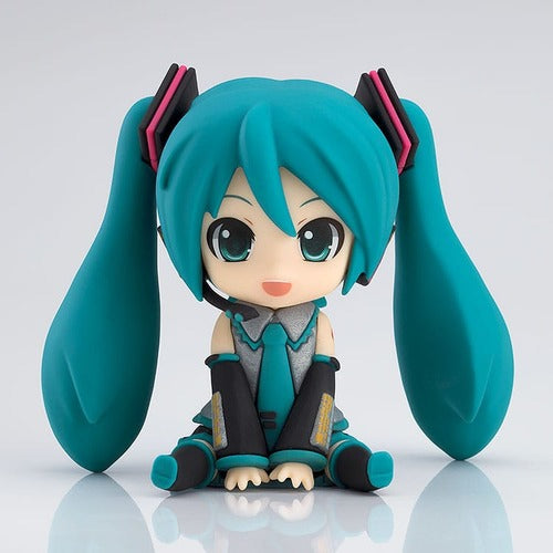 Character Vocal Series 01: Hatsune Miku figurine mini Piapro Characters Rubber Mascot Nendroid Plus Hatsune Miku 8 cm