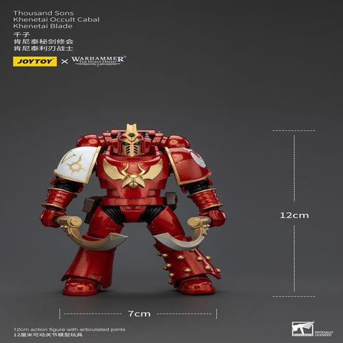 Warhammer The Horus Heresy figurine 1/18 Thousand Sons Khenetai Occult Cabal Khenetai Blade 12 cm