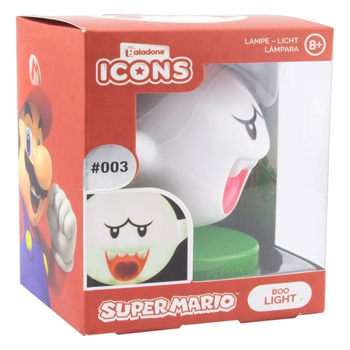 Super Mario veilleuse Icon Boo 10 cm