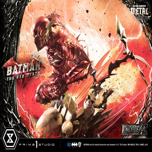 Dark Nights: Metal Statuen 1/3 The Red Death & The Red Death Exclusive 75 cm Sortiment (3)