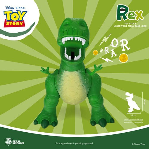 Toy Story Piggy Bank tirelire Rex 46 cm