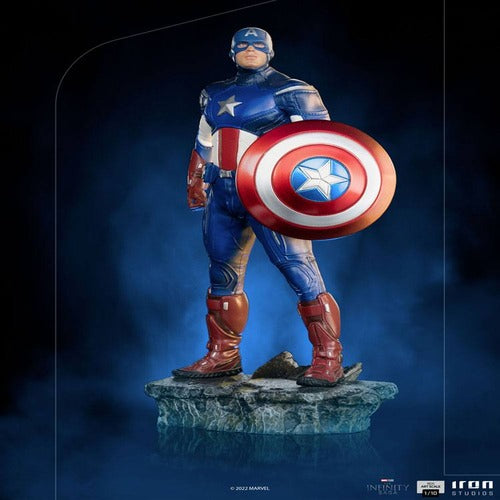 The Infinity Saga statuette BDS Art Scale 1/10 Captain America Battle of NY 23 cm