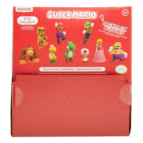 Super Mario présentoir porte-clés sac à dos Mystery Bags (24)