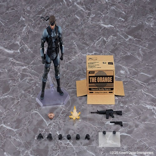 Metal Gear Solid 2: Sons of Liberty figurine Figma Solid Snake MGS2 Ver. Updated Edition 16 cm