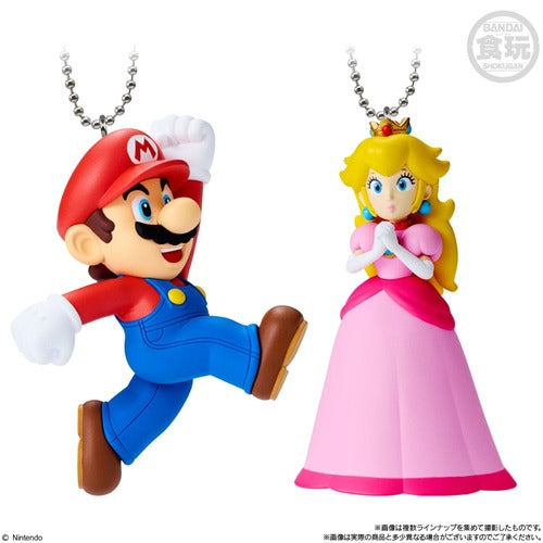 Super Mario présentoir porte-clés Blind Bag Mascot Charm Collection Wave 2 5 cm (10)