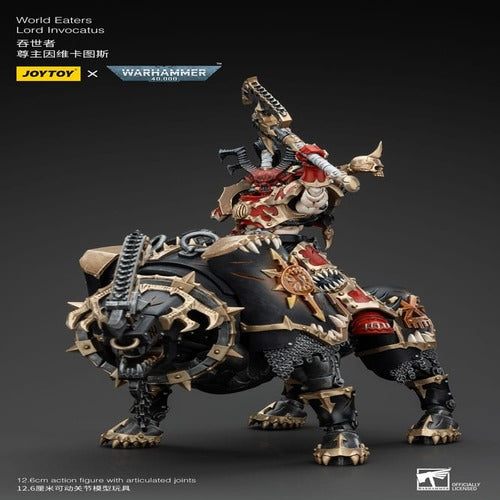 Warhammer 40k figurine 1/18 World Eaters Lord Invocatus 13 cm
