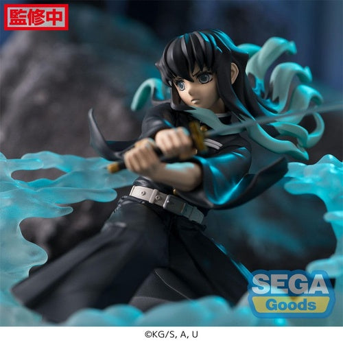 Demon Slayer: Kimetsu no Yaiba statuette PVC Xross Link Anime Muichiro Tokito Hashira Training Arc 11 cm
