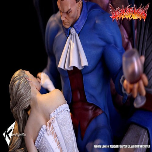 Darkstalkers diorama Demitri Maximoff - The Ruler of Zeltzereich 71 cm