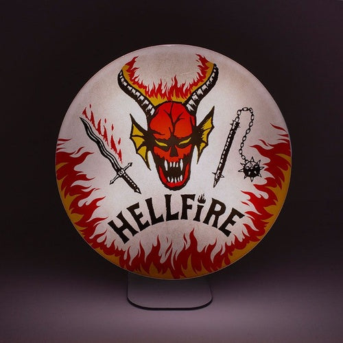 Stranger Things veilleuse Hellfire Club Logo 20 cm