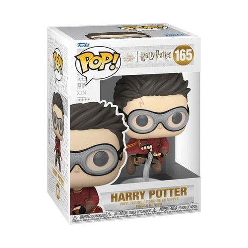 Harry Potter POP! Movies Vinyl figurine Harry w/Broom(Quidditch) 9 cm