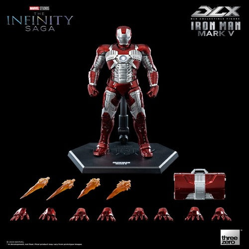 Infinity Saga figurine 1/12 DLX Iron Man Mark 5 17 cm