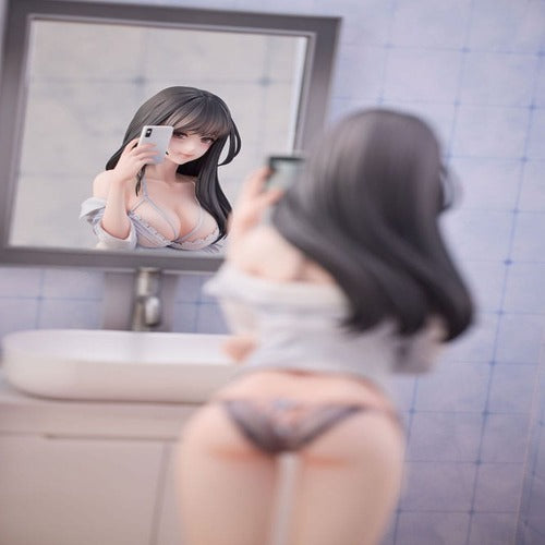 Original Character statuette PVC 1/6 Apocrypha Selfie Girl Illustration by hitomio16 Normal Edition 29 cm