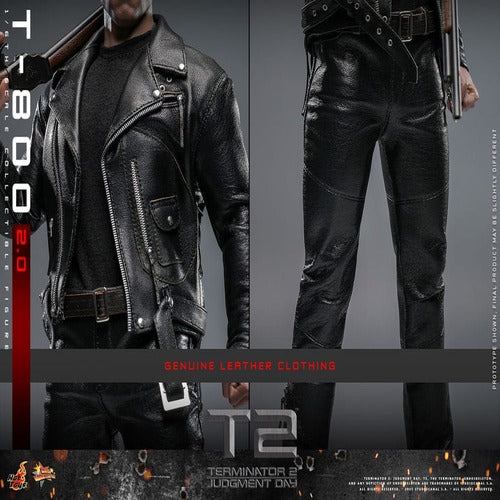 Terminator 2 figurine 1/6 Movie Masterpiece T-800 2.0 32 cm
