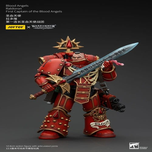 Warhammer The Horus Heresy figurine 1/18 Blood Angels Raldoron First Captain of the Blood Angels 13 cm