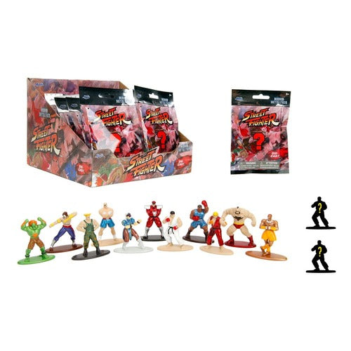 Street Fighter présentoir figurines Diecast Nano Metalfigs 6 cm (24)