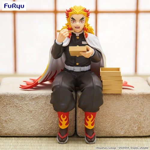 Demon Slayer: Kimetsu no Yaiba statuette PVC Noodle Stopper Rengoku Kyojuro 14 cm