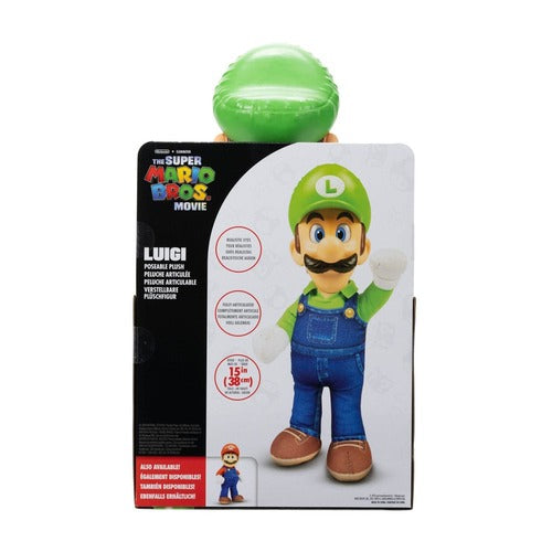 Super Mario Bros. le film peluche Luigi 30 cm