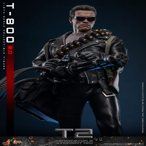 Terminator 2 figurine 1/6 Movie Masterpiece T-800 2.0 32 cm