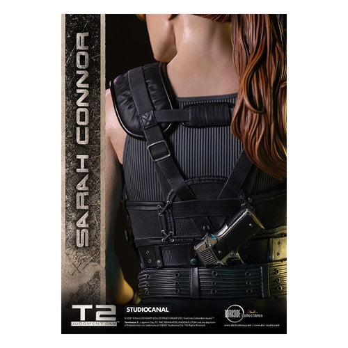 Terminator 2: Judgement Day 30th Anniversary statuette Sarah Connor 1/3 Exclusive 71 cm