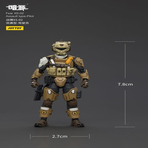 Battle For the Stars figurine Fear XS-02 Assault type-Pilot 12 cm