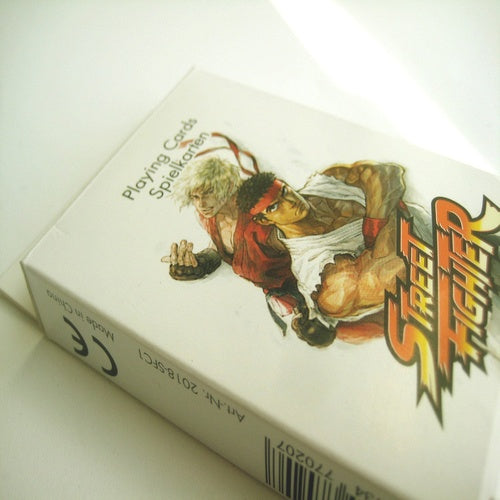 Street Fighter jeu de cartes à jouer Characters