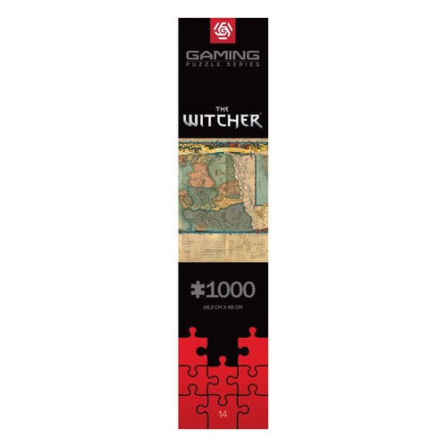 The Witcher 3 puzzle Gaming The Northern Kingdoms (1000 pièces)