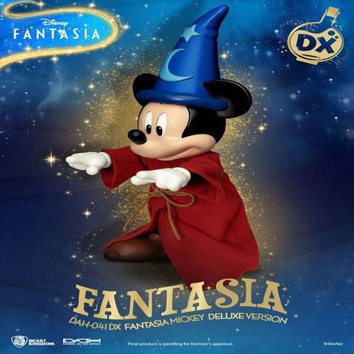 Disney Classic figurine Dynamic Action Heroes 1/9 Mickey Fantasia Deluxe Version 21 cm