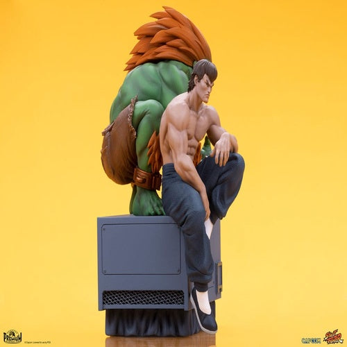 Street Fighter PVC Statuen 1/10 Blanka & Fei Long 21 cm