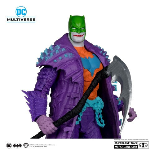 DC Multiverse figurine Batman (Dark Nights: Death Metal) Jokerized (Gold Label) 18 cm