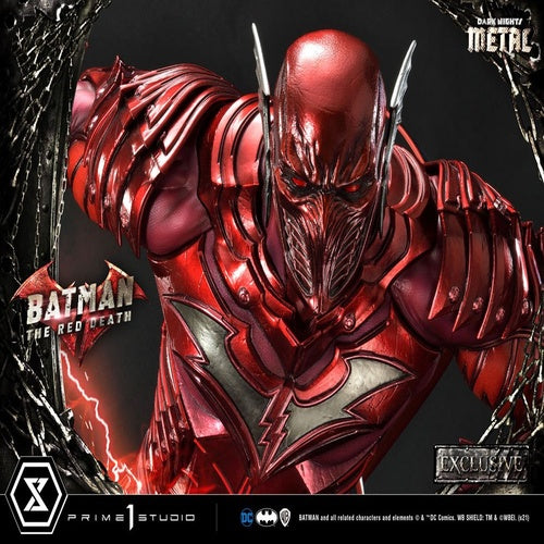 Dark Nights: Metal Statuen 1/3 The Red Death & The Red Death Exclusive 75 cm Sortiment (3)