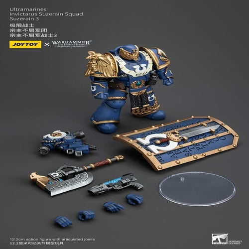 Warhammer The Horus Heresy figurine 1/18 Ultramarines Invictarus Suzerain Squad Suzerain 3 12 cm